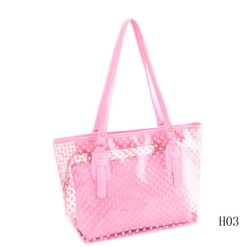 clear jelly tote bags