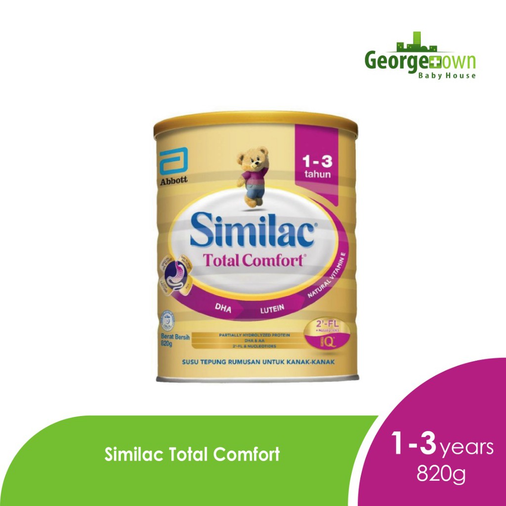 similac partially broken down