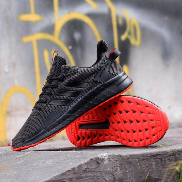 adidas questar ride black red