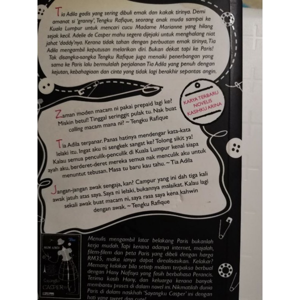 Preloved Novel Jodoh Daripada Dia Hati Yang Kau Sentuh Sayang Ku Casper Imam Muda Ku Romantik Shopee Malaysia