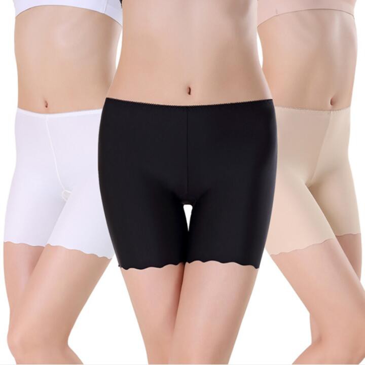 Ready Stock Ice Silk Seamless Safety Underpants Underwear Panties ...