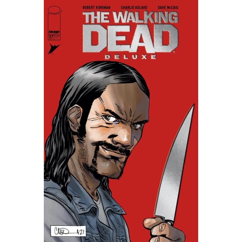 Walking Dead Deluxe #27 - FOIL - Local Comic Shop Day Variant - IMAGE COMICS - REAL COMIC BOOK