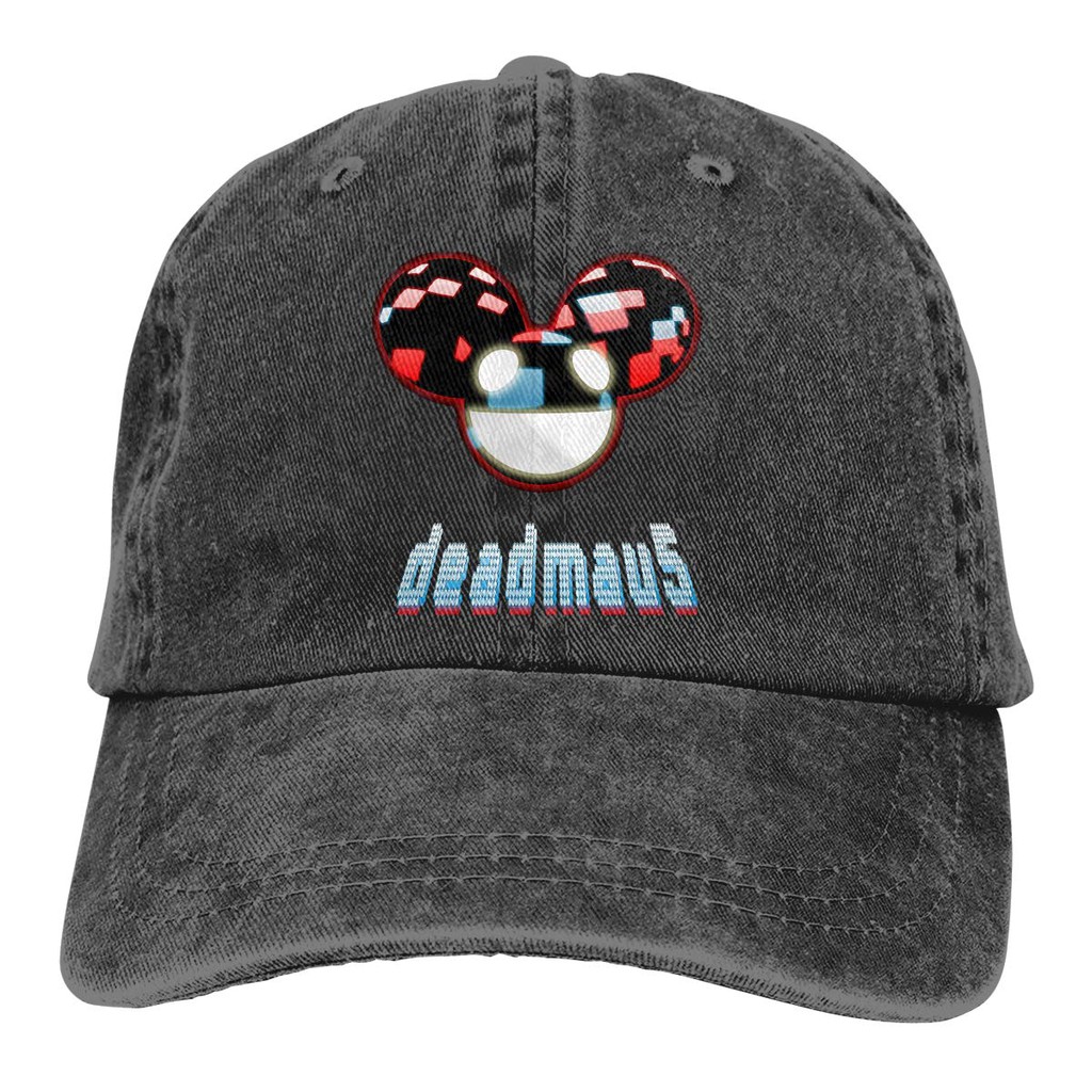 Deadmau5 Logo Cool Hip Hop Casquette Music Rock Band Logo Baseball Caps Trucker Hat Black Shopee Malaysia