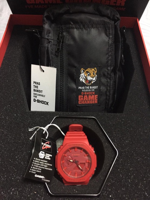 Casio G Shock Singapore Game Changer X Pras The Bandit Bag Set Ga 2100 4 Shopee Malaysia