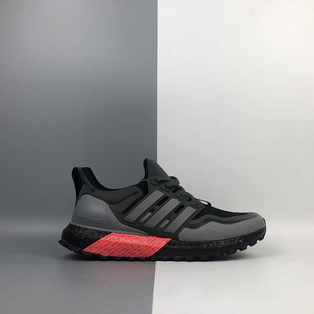 adidas ultra boost all terrain black shock red