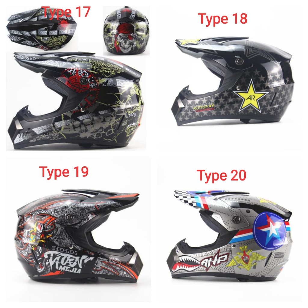 motocross helmet for mountain biking