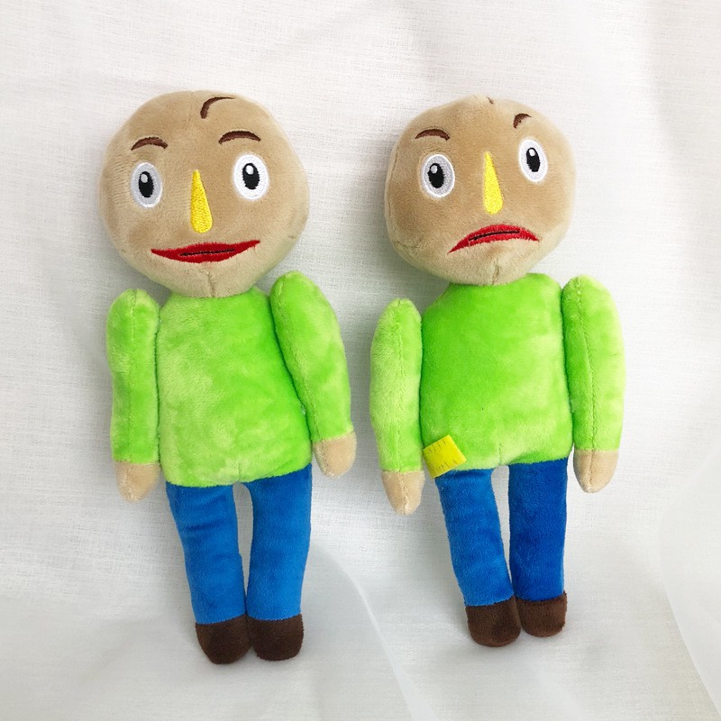 25cm Baldi S Basics In Education And Learning Plush Figure Toy Baldi Stuffed Doll Children Kids Gift Shopee Malaysia - baldi's basics roblox plush toys