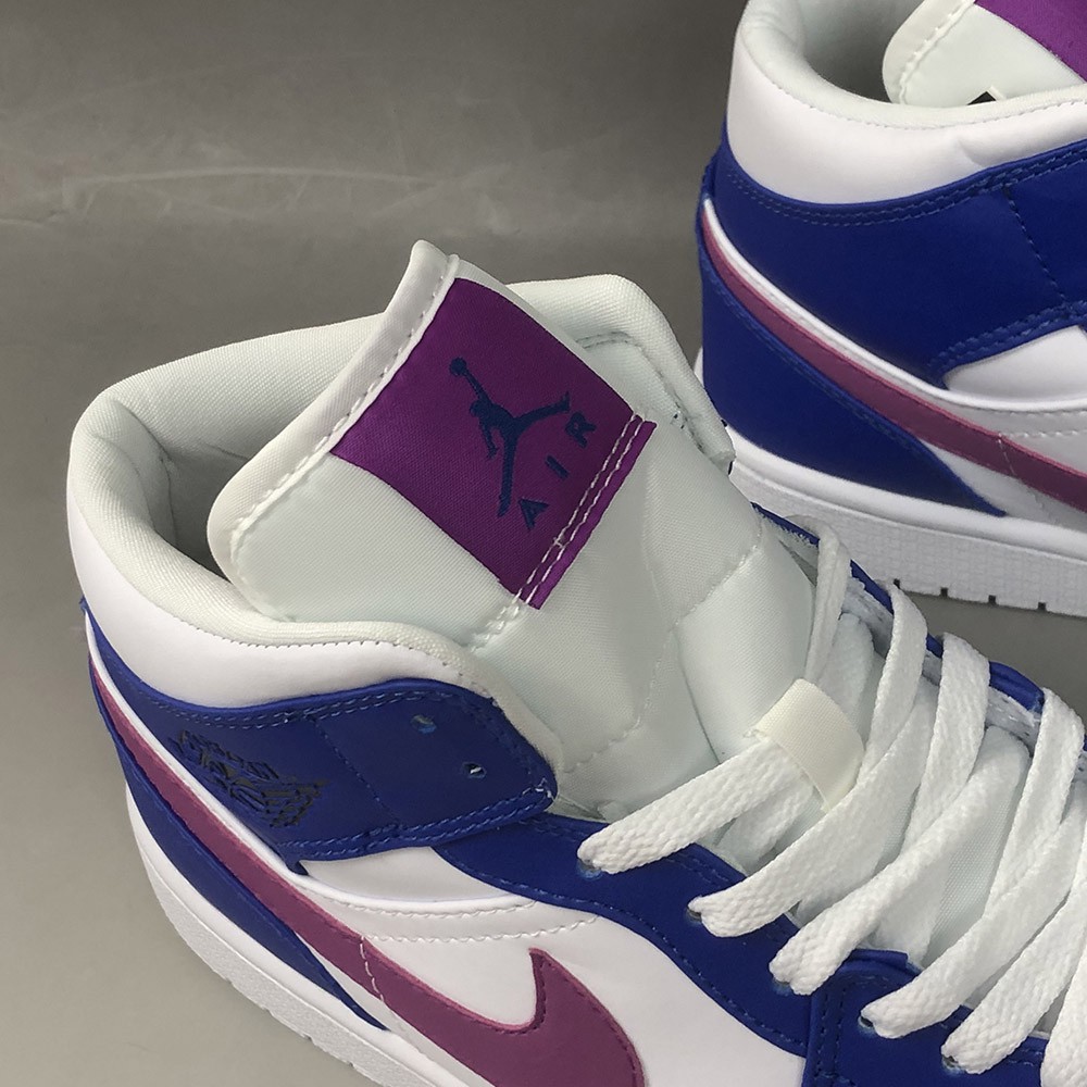 air jordan 1 mid hyper royal hyper violet