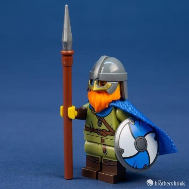 Lego Minifigures Series 20 Viking Minifigure Series 8 Knight Warrior Shopee Malaysia