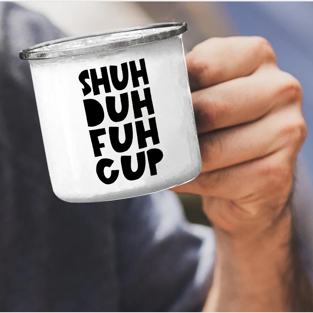 Shuh Duh Fuh Cup STFU Coffee Tea Mug Rude Funny Birthday Gift Funny Curse Word Coffee Mug Sarcastic cups valentine gift