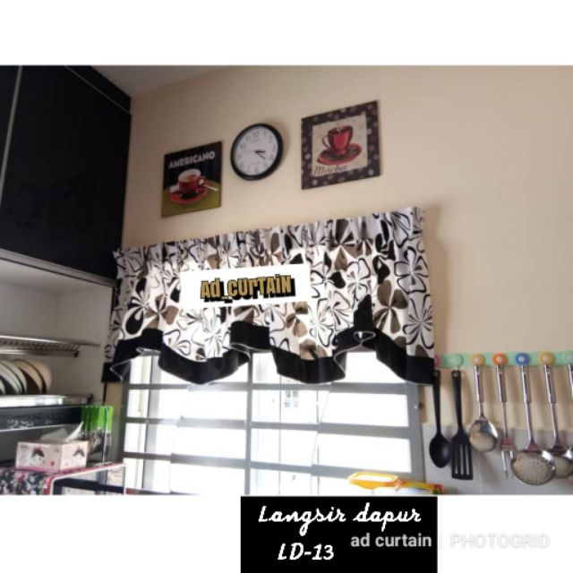 Langsir dapur kepala langsir pintu tingkap Shopee Malaysia Langsir dapur kepala langsir pintu tingkap Shopee Malaysia