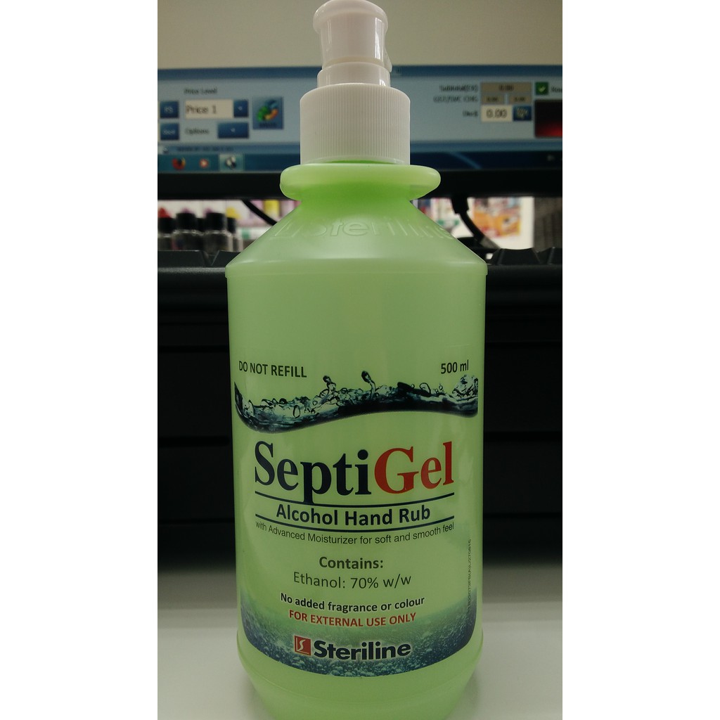 Steriline Septi Gel Alcohol Hand Rub(No-rinse hand