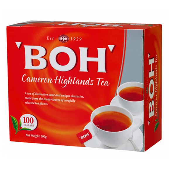 BOH Cameron Highlands Tea Leaves Uncang 25'S / 50'S / 100'S | Shopee ...