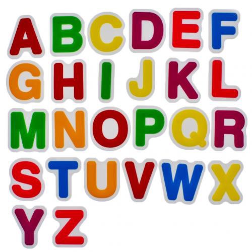 fridge alphabet magnets