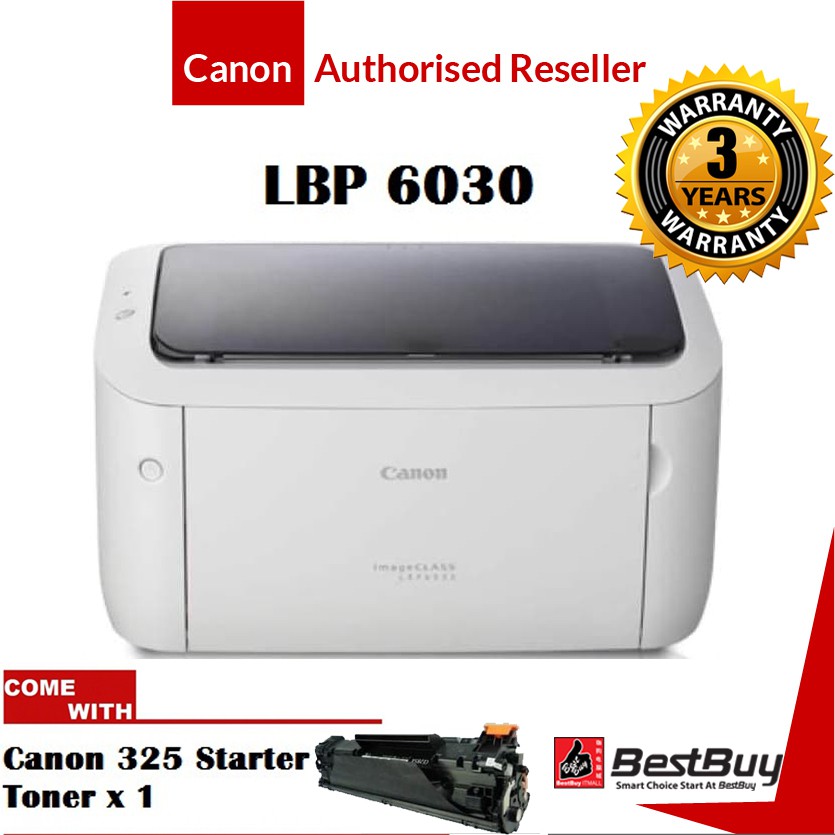 Canon Imageclass Lbp6030 Lbp6030w Wifi Monochrome Laser Printer Shopee Malaysia 