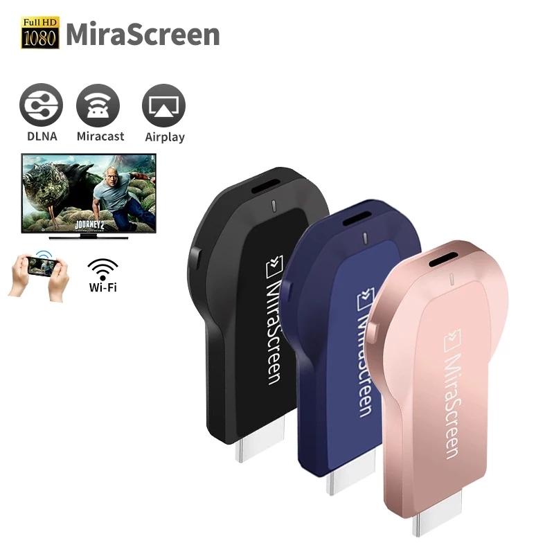 MX 1080P MiraScreen Screen Mirror Display Android Chrome Cast Anycast Netflix account miracast wireless WiFi dongle