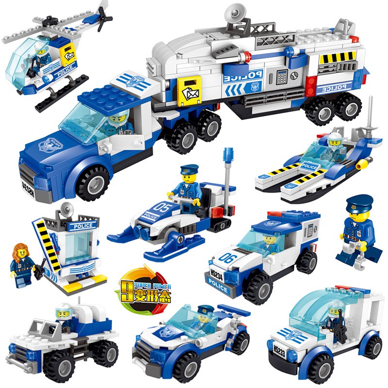 lego small police car