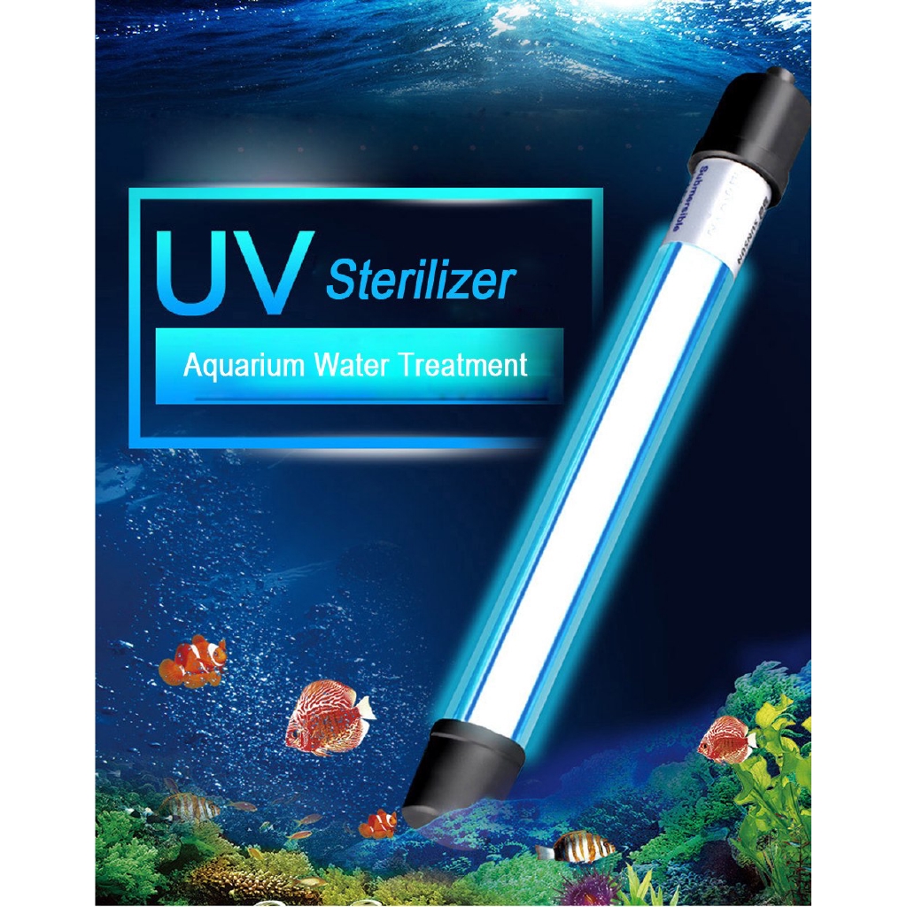 Antagonisme Kustlijn Doen Aquarium UVC Lamp Lights Sterilizer UV Lamp Aquarium Lighting Fish Tank  Bactericide UV Disinfection Water Treatment Purifier | Shopee Malaysia