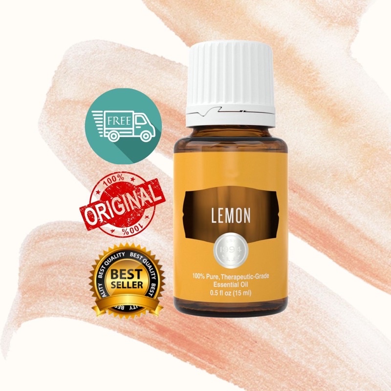 ORIGINAL Young Livings Lemon Essential Oil 15ml Shopee Malaysia