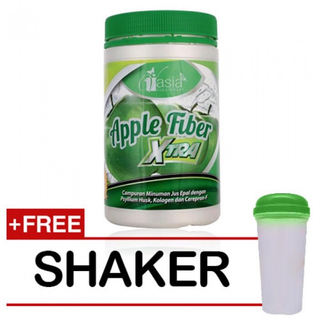 Apple Fiber Xtra (free shaker) Shopee Malaysia