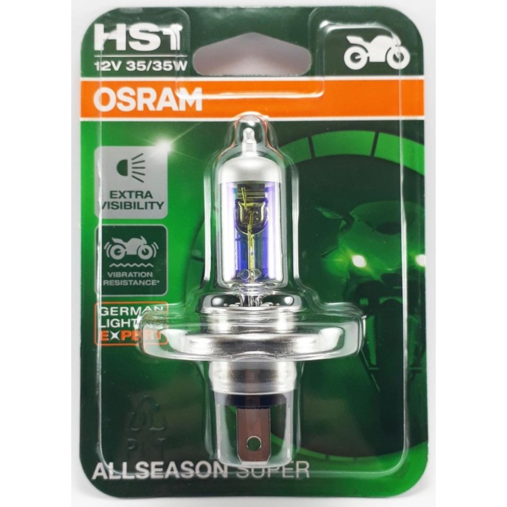 OSRAM 12V 35 /35W ALL SEASON MOTOCYCLE BULB HS1 (ORIGINAL) Shopee
