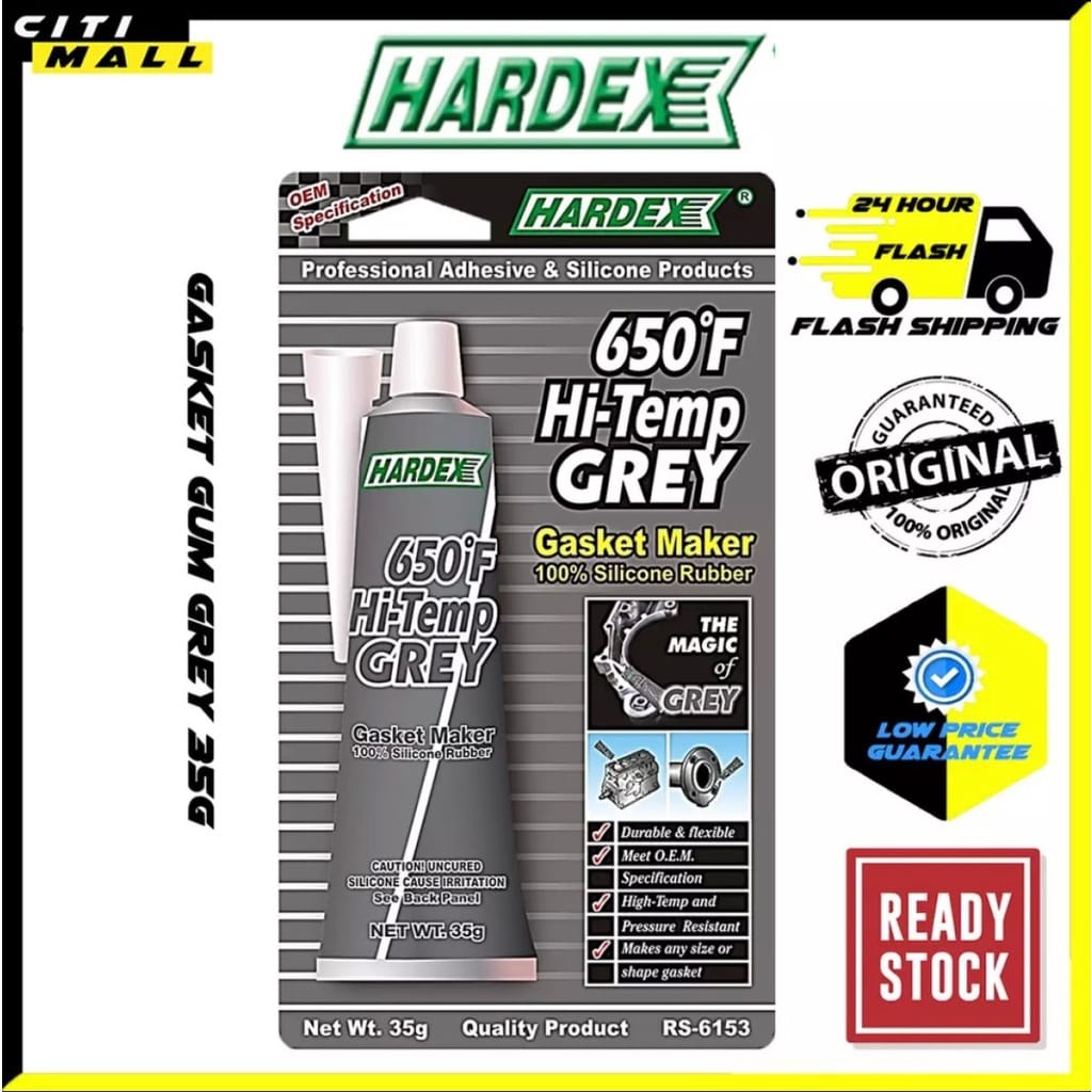 gam gasket engine HARDEX 35g rs6153 650F AMTEC 50g AMR669 kereta