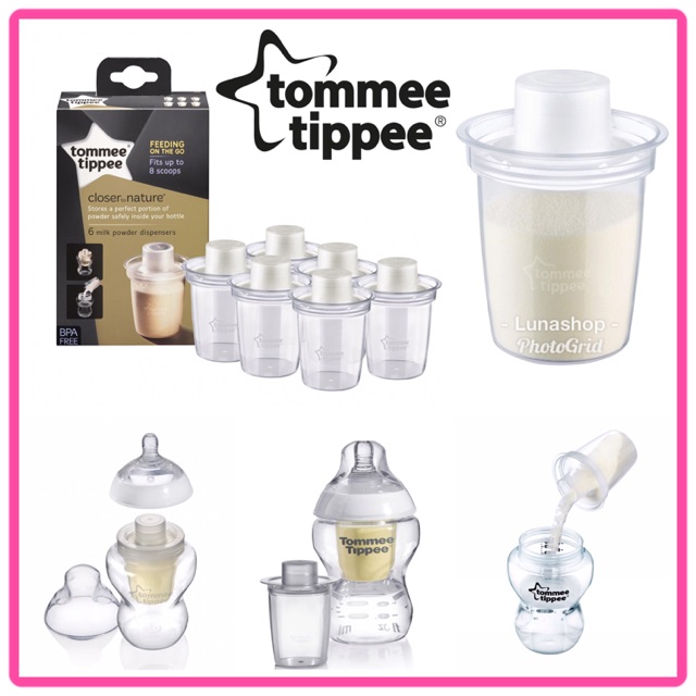 how to use tommee tippee formula dispenser