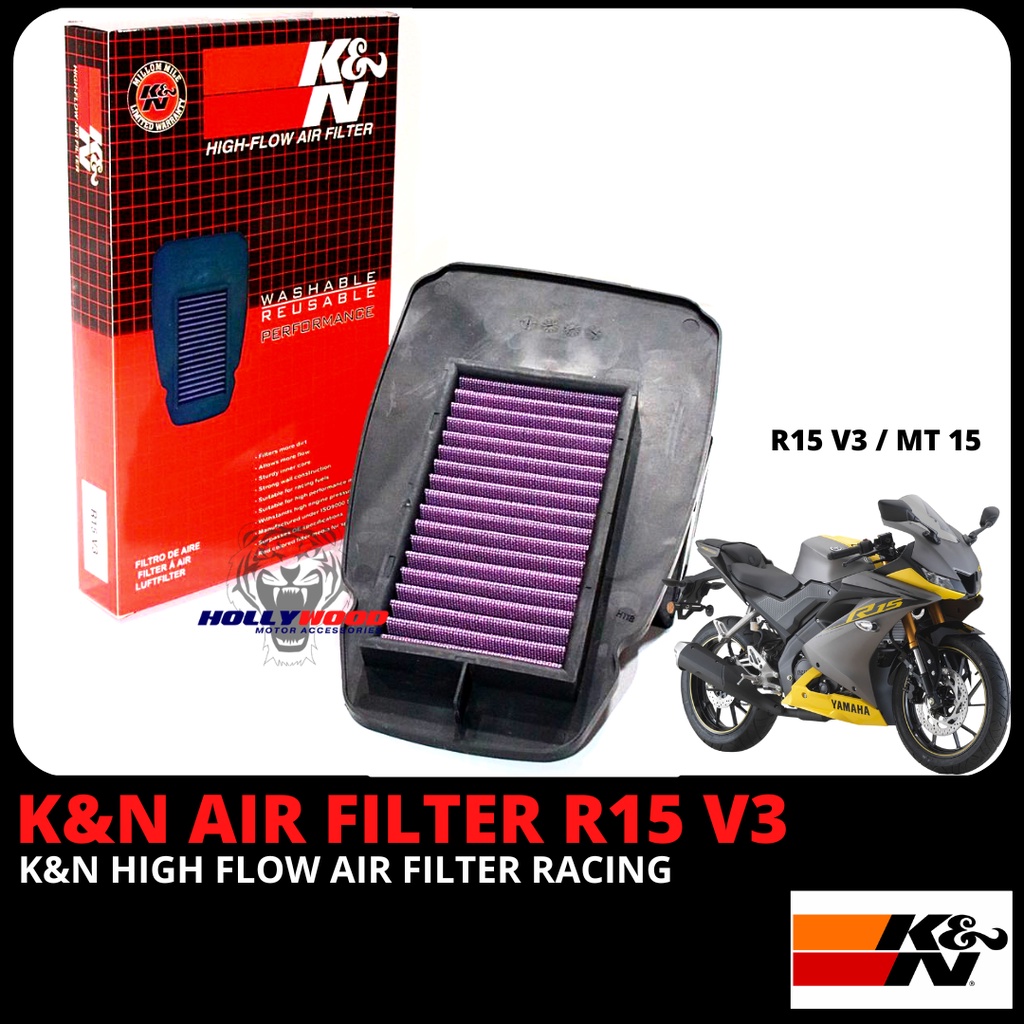 Yamaha R Mt K N Racing Air Filter No Air Flow High Performance Powerfull Your Bike