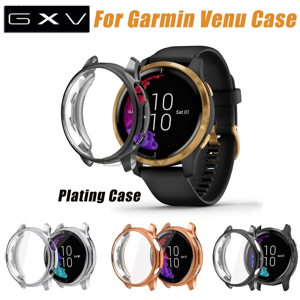 Protective Case Cover for Garmin Venu , AllRound Soft TPU Plating Case