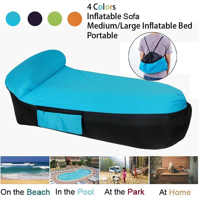 Air Furniture Foldable Sofa Bed Sunshine Beach Chair Park Sleeping Air