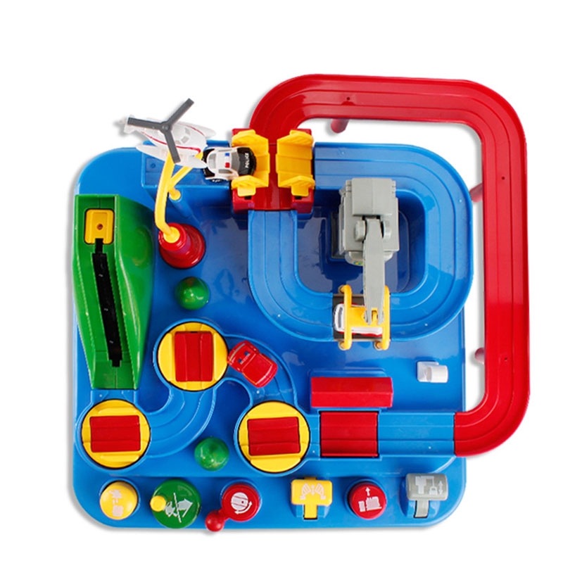 track race car adventure combination