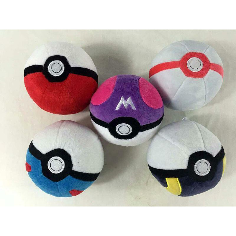 pokeball stuffed toy