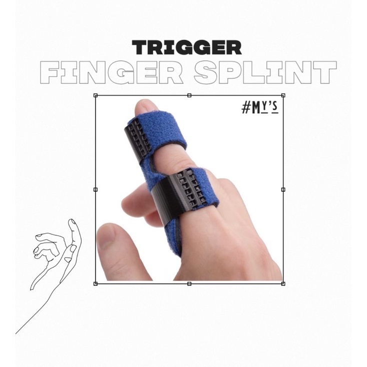 Trigger Finger Splints, Index Finger Brace for Pointer Finger, Middle Finger, Mallet Ring Finger