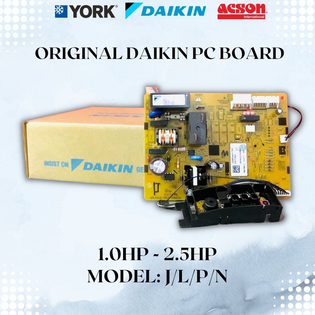 ORIGINAL PC BOARD AIRCOND (DAIKIN) (1.0HP - 2.5HP) FT10L/P I FT15L/P I