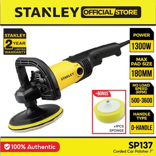 Полировальная машина stanley sp137