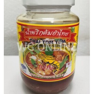 THAI Tom Yum PRAWN Instant Sour Soup Paste Kung Thai Brand (454g/900g) 泰虾牌泰式酸辣风味冬阴酱 YT Pes Tom Yum HALAL