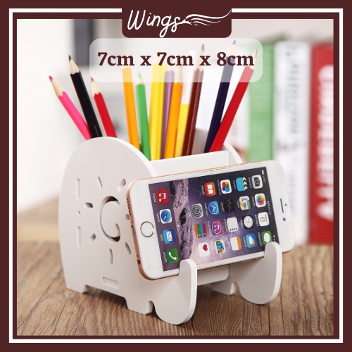 WINGS Office Desk Organizer Stationary Organizer Pen Holder Storage Box ...