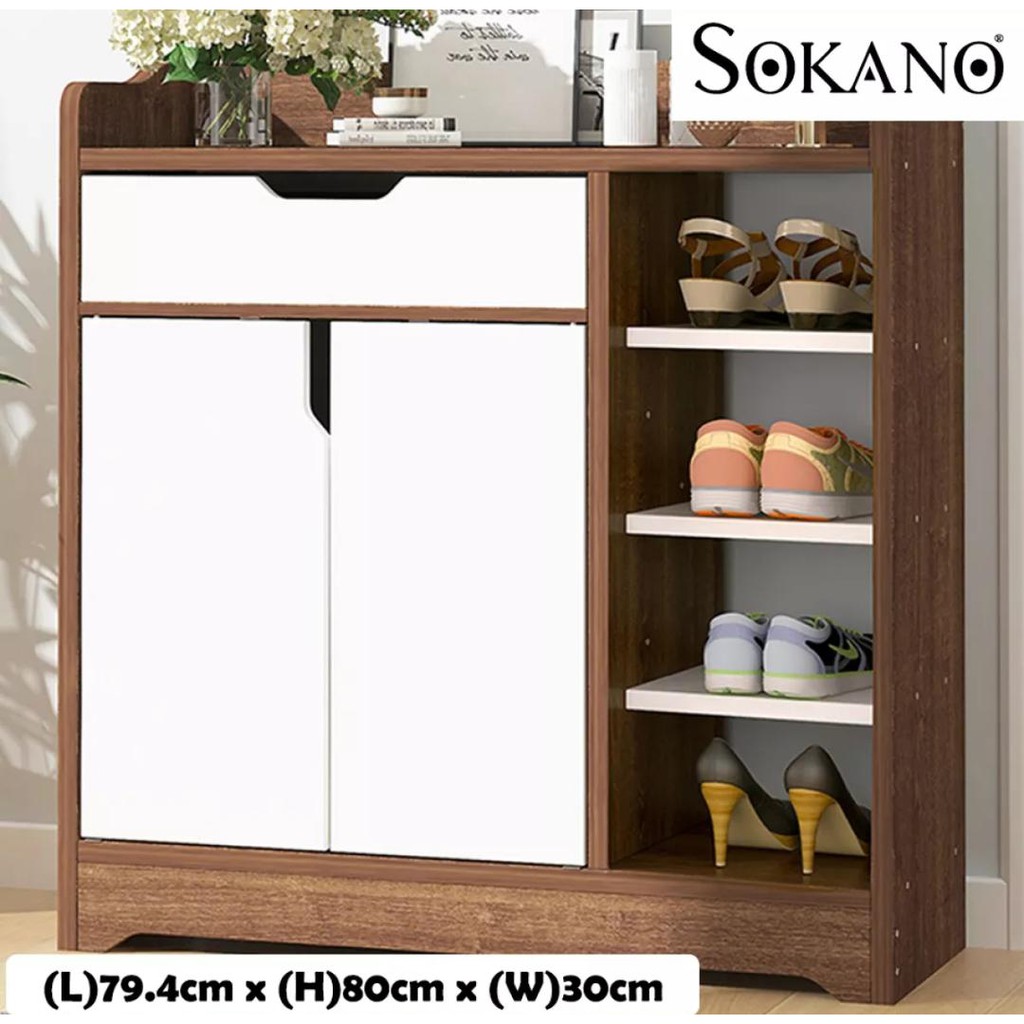 Japanese Style 5 Tiers Shoes Cabinet Shoe Rack Shoe Shelf Shoe Cabinet Rack Storage Furniture Modern Style Rak Kasut Shopee Malaysia