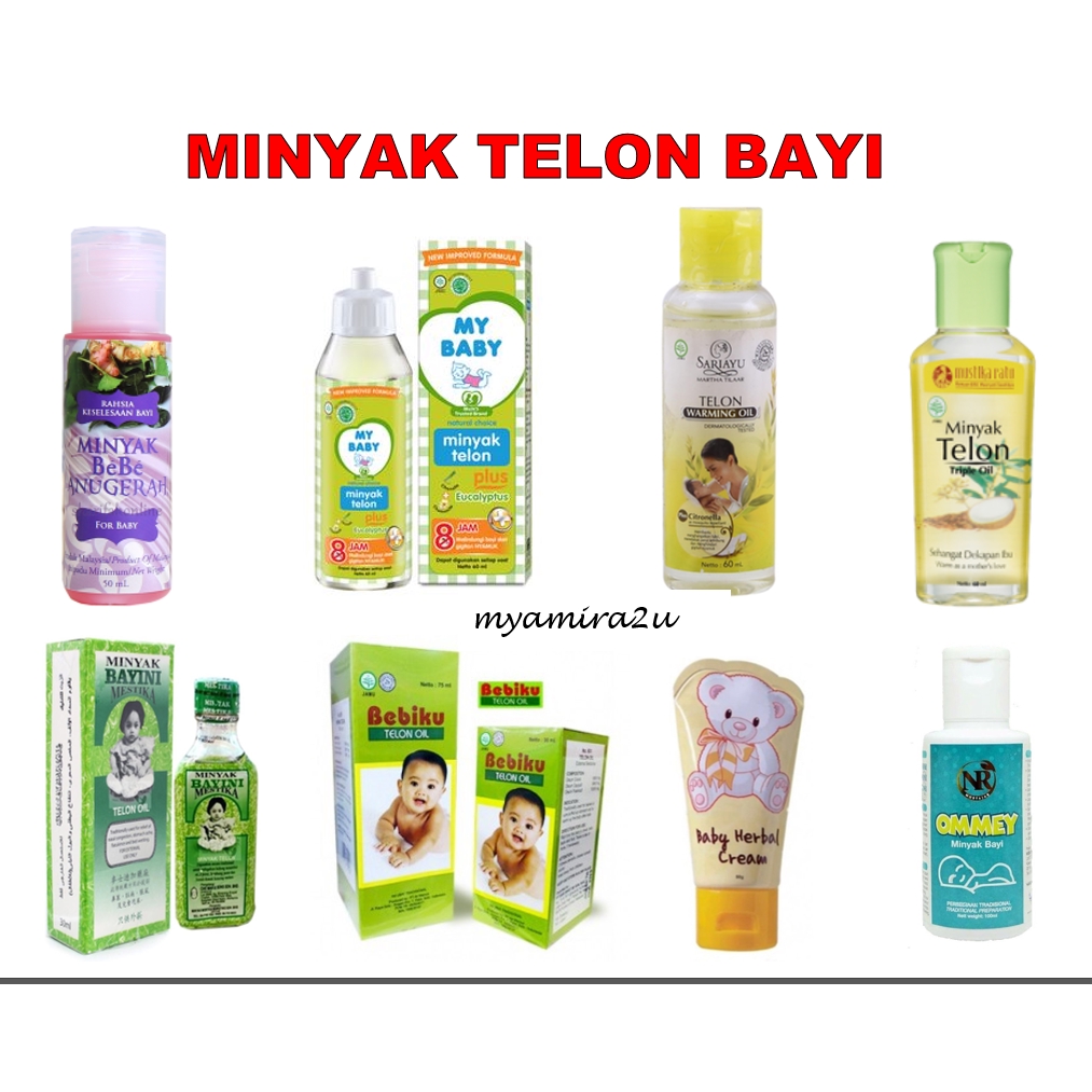 Buy Minyak Telon Bayi Minyak Baby Baby Oil Garlic Balm Seetracker Malaysia