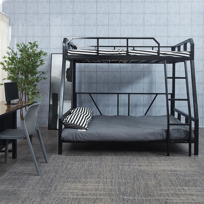 Upper and lower bunk iron bed 1m 1.2m iron frame bed Doubleheight