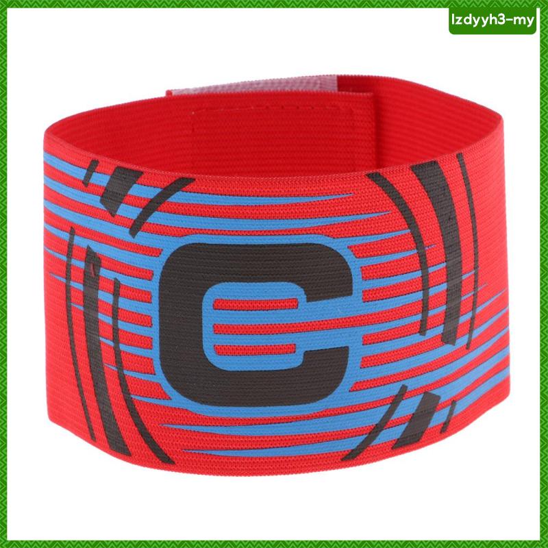 CALISTOUK Football Captain Armband Colored Elastic Soccer Captain Armband for Children Over 3 Years Old 