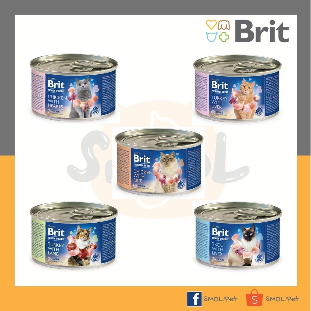Brit Premium by Nature Cat Canned Food Wet Food For Cat 200g Shopee Malaysia