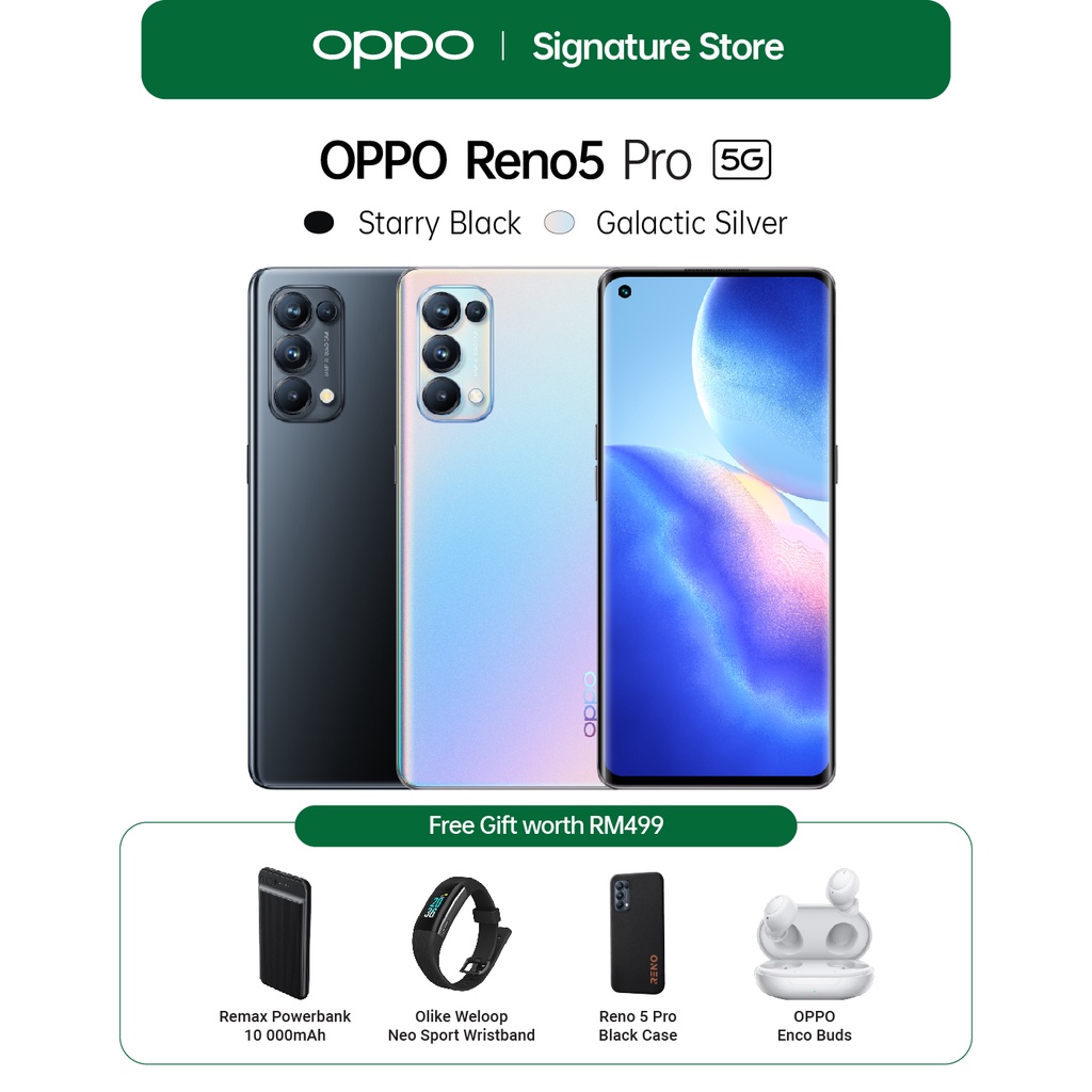 OPPO Reno5 Pro 5G Smartphone Picture Life Together (12GB RAM +