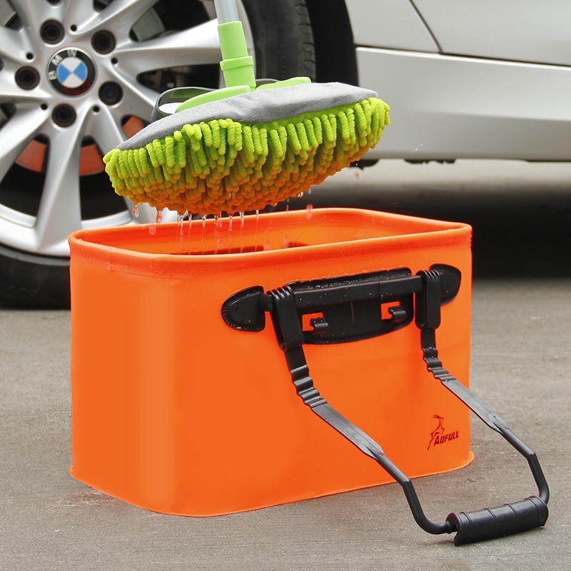 Car Car Wash Bucket Portable Collapsible Bucket Telescopic Duct Car
