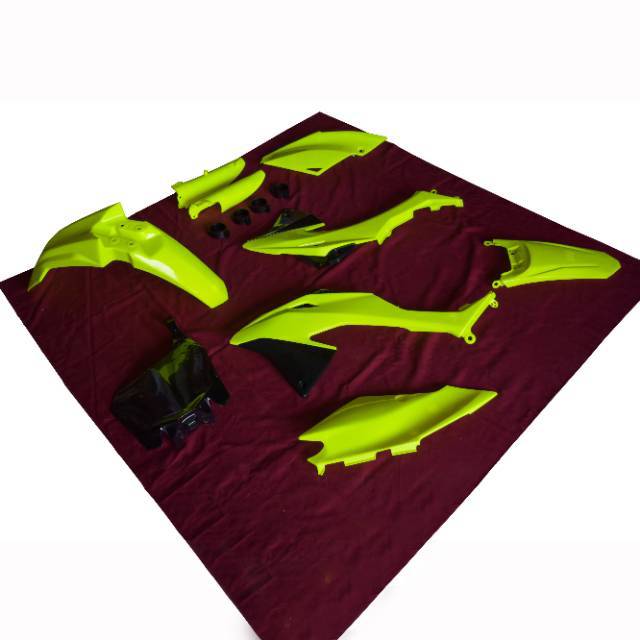 Body Cover Set Klx 150 Bf Dtracker Covershock Klx Front Wing Tank Cover Klx 150 Bigfoot Dtracker Cover Body Set Klx 150 Bf Dtracker Covershock Klx Cover Tangki Sayap Depan Klx