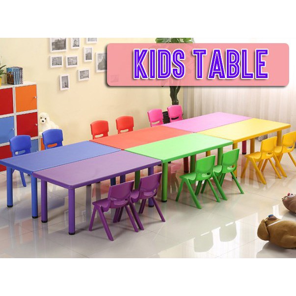 kindergarten table and chairs