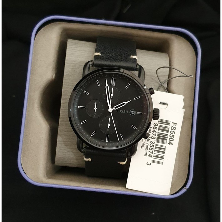 fossil fs5504 the commuter chrono