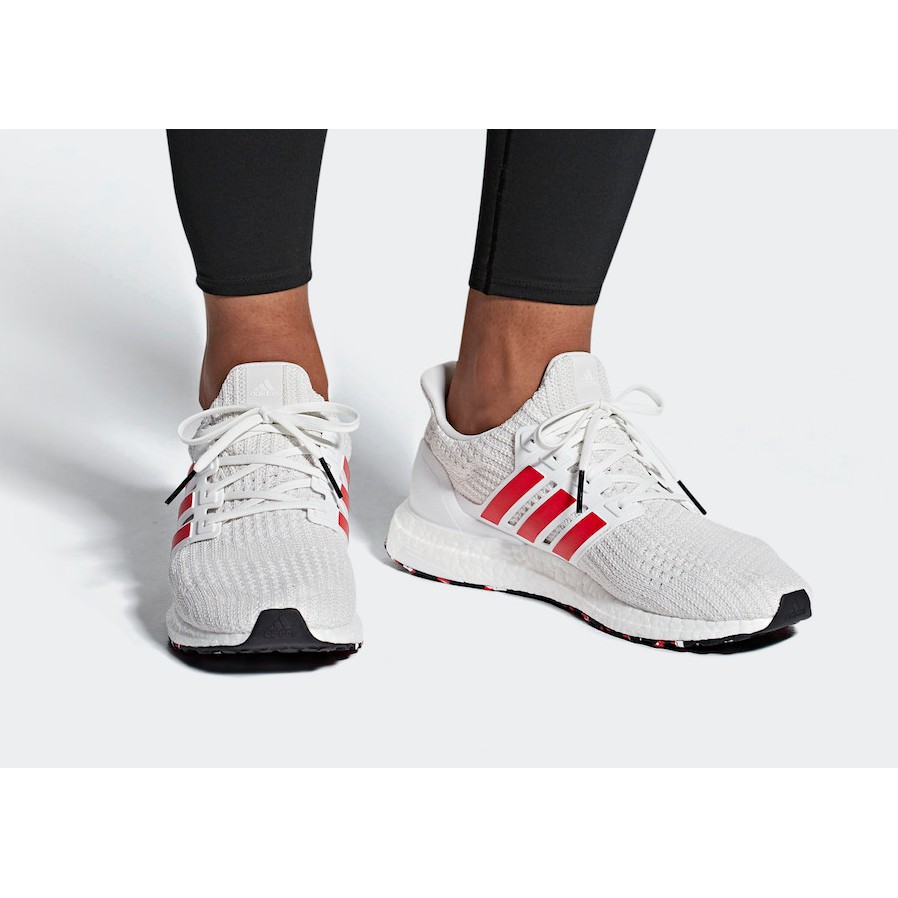 ultra boost red stripes