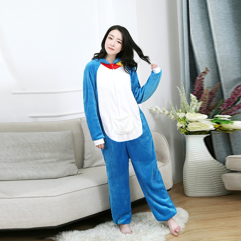 Purpose Quality Kigurumi Doraemon Anime Cosplay Costumes Women Men Animal Cartoon Onesie Local - Image 3
