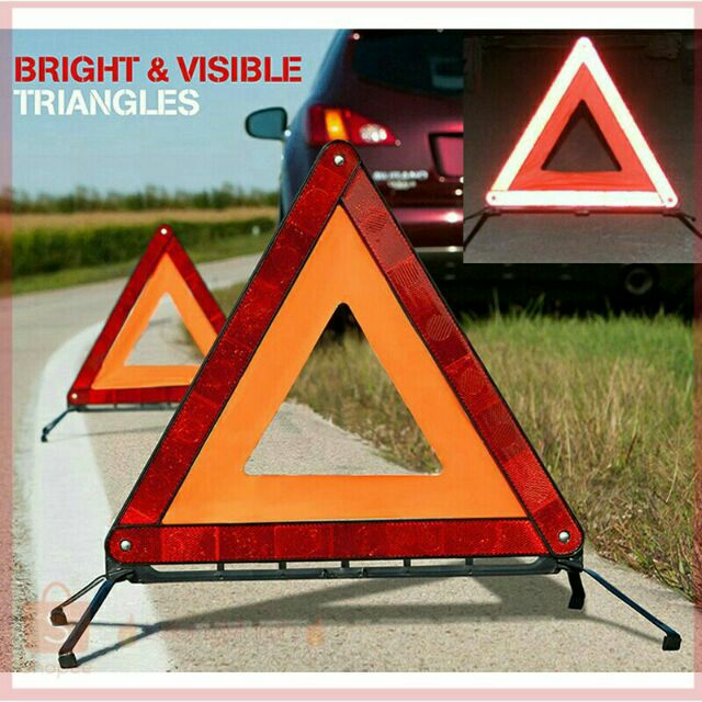 Emergency Car Kit Car Safety Segitiga Amaran Kecemasan Kereta Roadside Auto Kit Kecemasan Shopee Malaysia